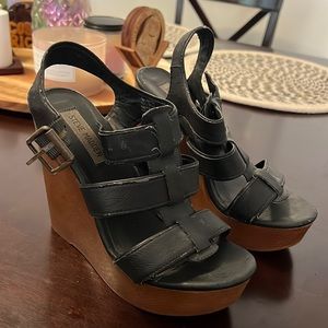 Steve Madden wedge platform heels